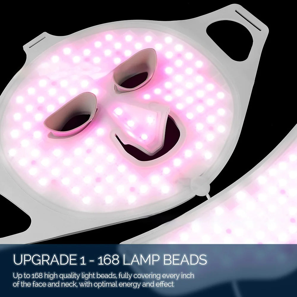 LullaGlow™ LED Light Therapy Face Mask - Professional At-Home Skincare